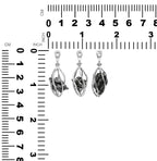 Starborn Campo del Cielo Meteorite Cage Pendant in Sterling Silver
