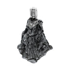 Starborn Campo del Cielo Meteorite Prong Set Pendant in Sterling Silver