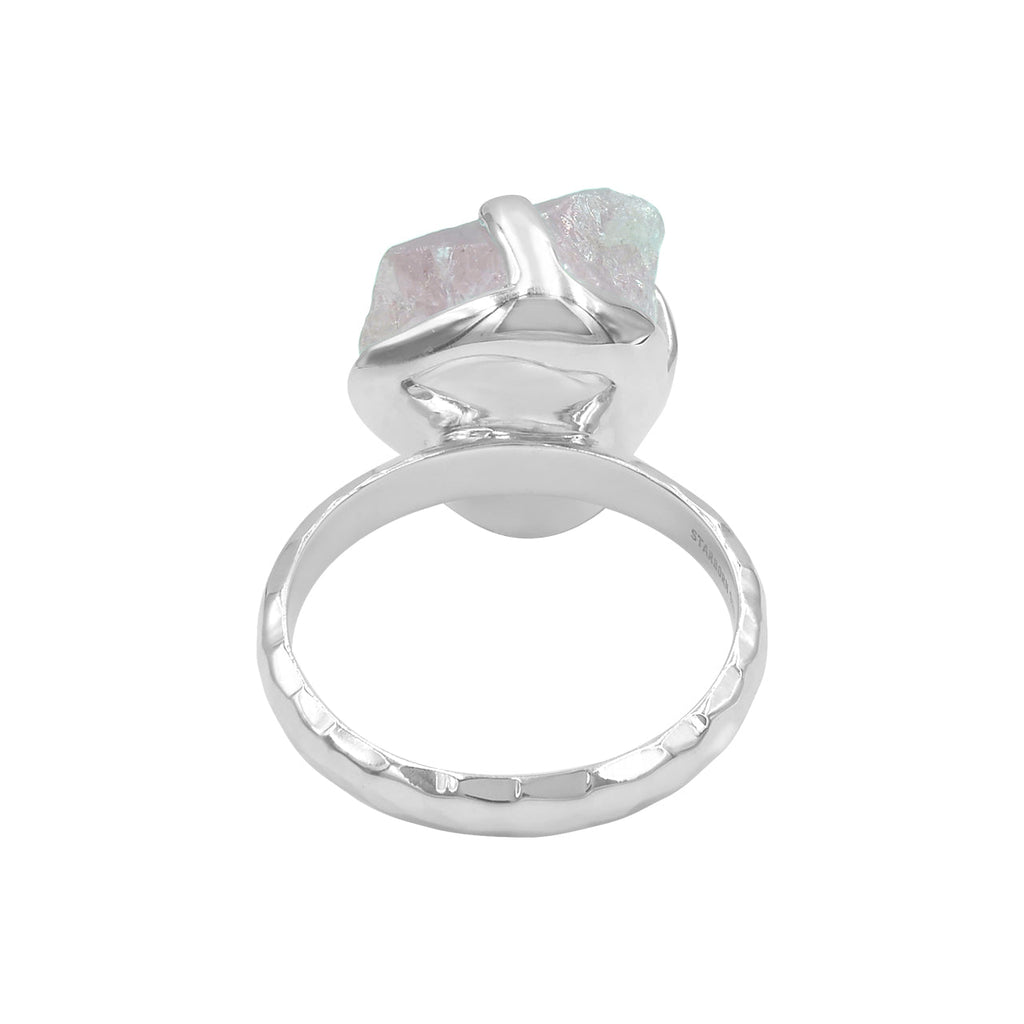 Starborn Morganite Ring in Sterling Silver