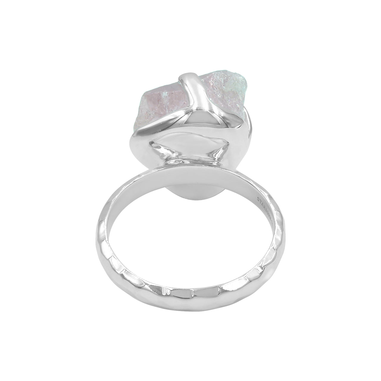 Starborn Morganite Ring in Sterling Silver