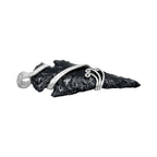 Starborn Obsidian Arrowhead Wrap Pendant in Sterling Silver