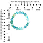 Starborn Peruvian Blue Opal Beaded Elastic Bracelet