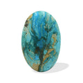 Starborn Natural Peruvian Blue Opal Oval Cabochon 30mm - 1 piece