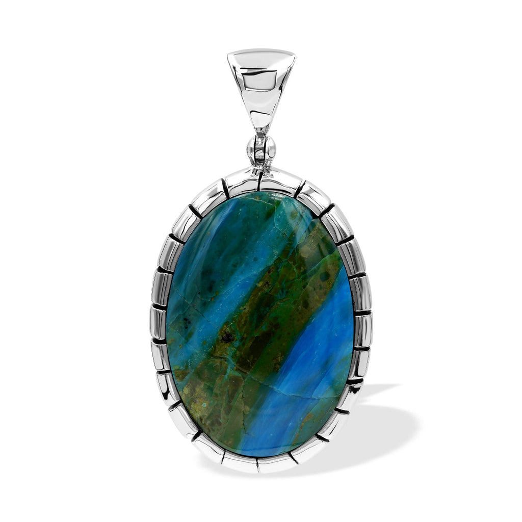 Starborn Gemstone New Style Pendant in Sterling Silver
