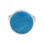 Starborn Peruvian Blue Opal Ring in Sterling Silver