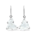 Starborn Petalite Rough Earrings in Sterling Silver