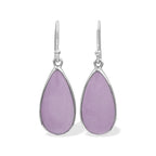 Starborn Phosphosiderite Pear-Shaped Earrings in Sterling Silver