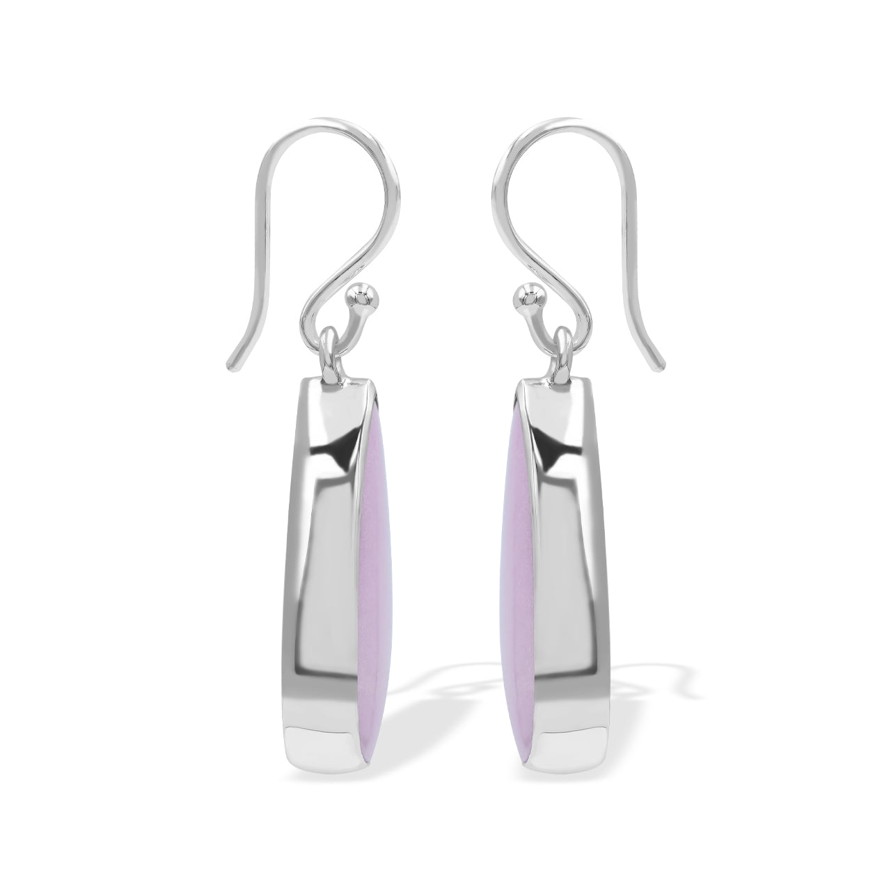 Starborn Phosphosiderite Pear-Shaped Earrings in Sterling Silver