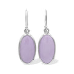 Starborn Phosphosiderite Oval-Shaped Earrings in Sterling Silver
