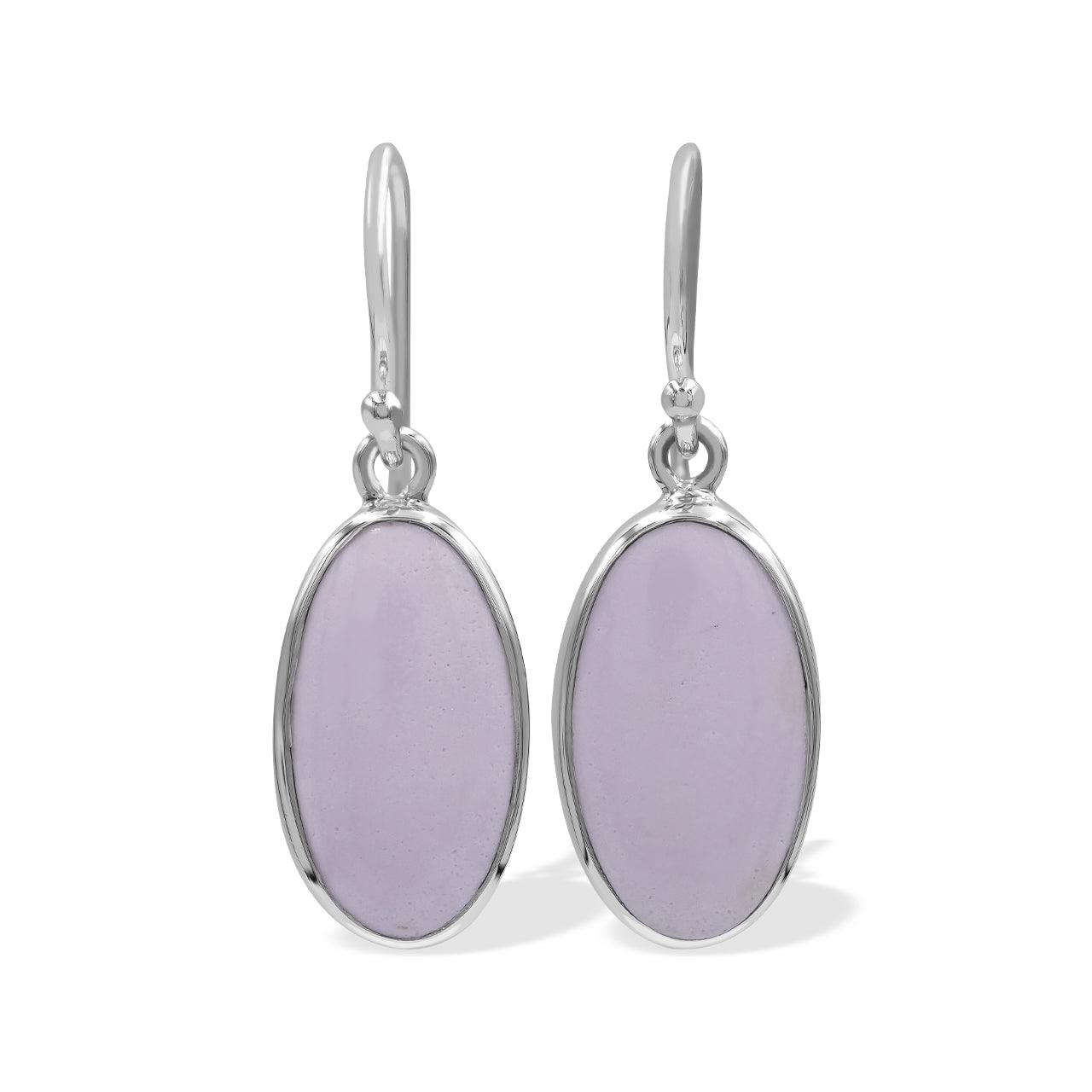 Starborn Phosphosiderite Oval-Shaped Earrings in Sterling Silver