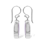 Starborn Phosphosiderite Oval-Shaped Earrings in Sterling Silver