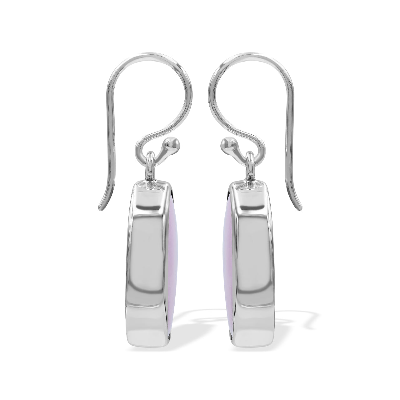 Starborn Phosphosiderite Oval-Shaped Earrings in Sterling Silver