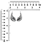 Starborn Gemstone Eagle Claw Pendant in Sterling Silver