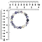Starborn Purple Opal Beaded Elastic Bracelet