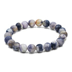 Starborn Purple Opal Beaded Elastic Bracelet