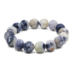 Starborn Purple Opal Beaded Elastic Bracelet