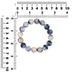 Starborn Purple Opal Beaded Elastic Bracelet