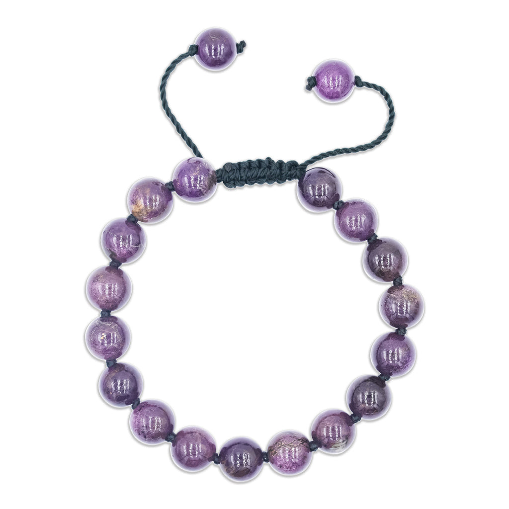 Starborn Purpurite Adjustable Beaded Bracelet