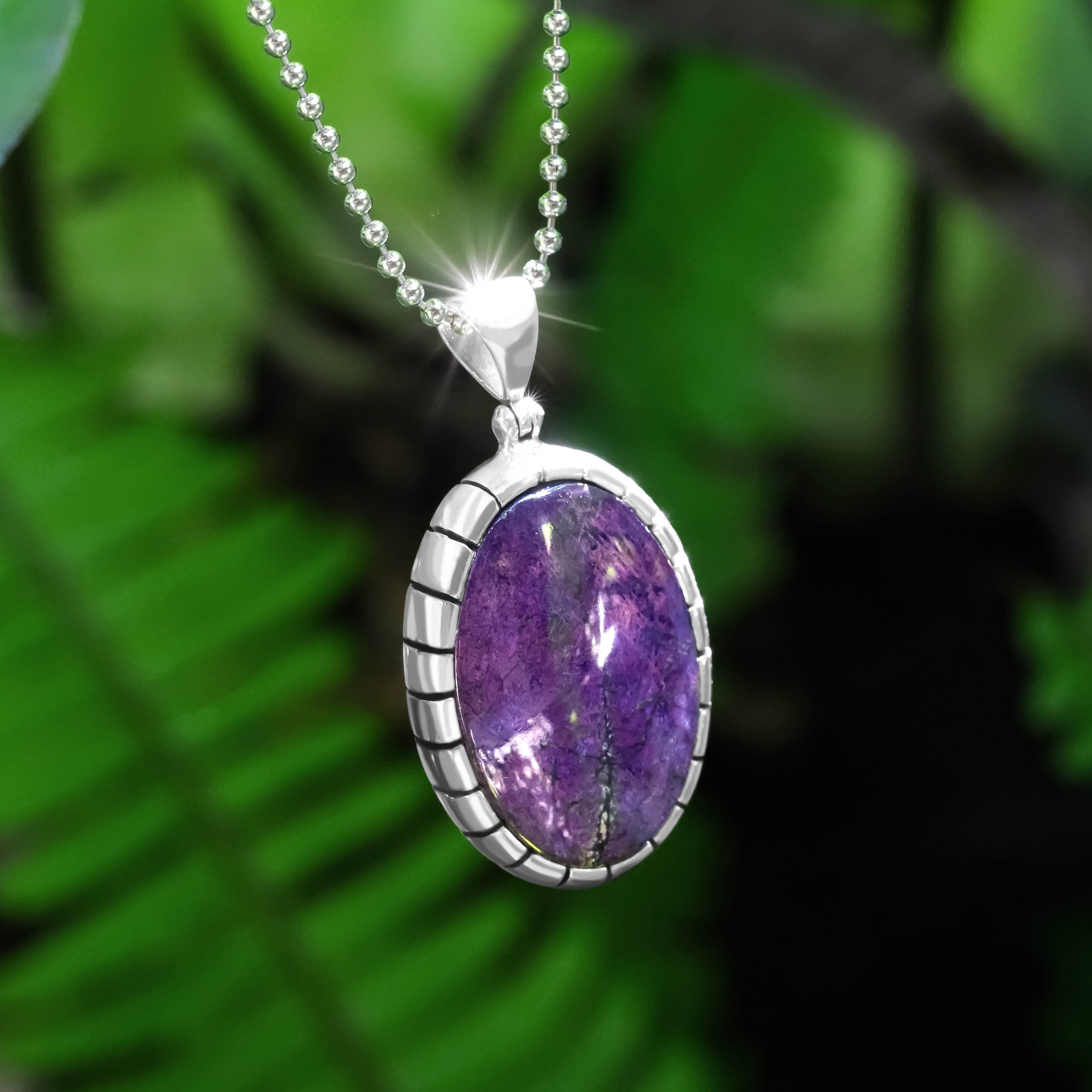 Starborn Gemstone New Style Pendant in Sterling Silver