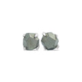 Starborn Pyrite Crystal Post Earrings in Sterling Silver