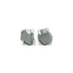 Starborn Pyrite Crystal Post Earrings in Sterling Silver