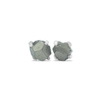 Starborn Pyrite Crystal Post Earrings in Sterling Silver