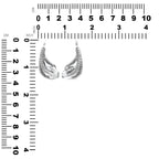 Starborn Gemstone Eagle Claw Pendant in Sterling Silver