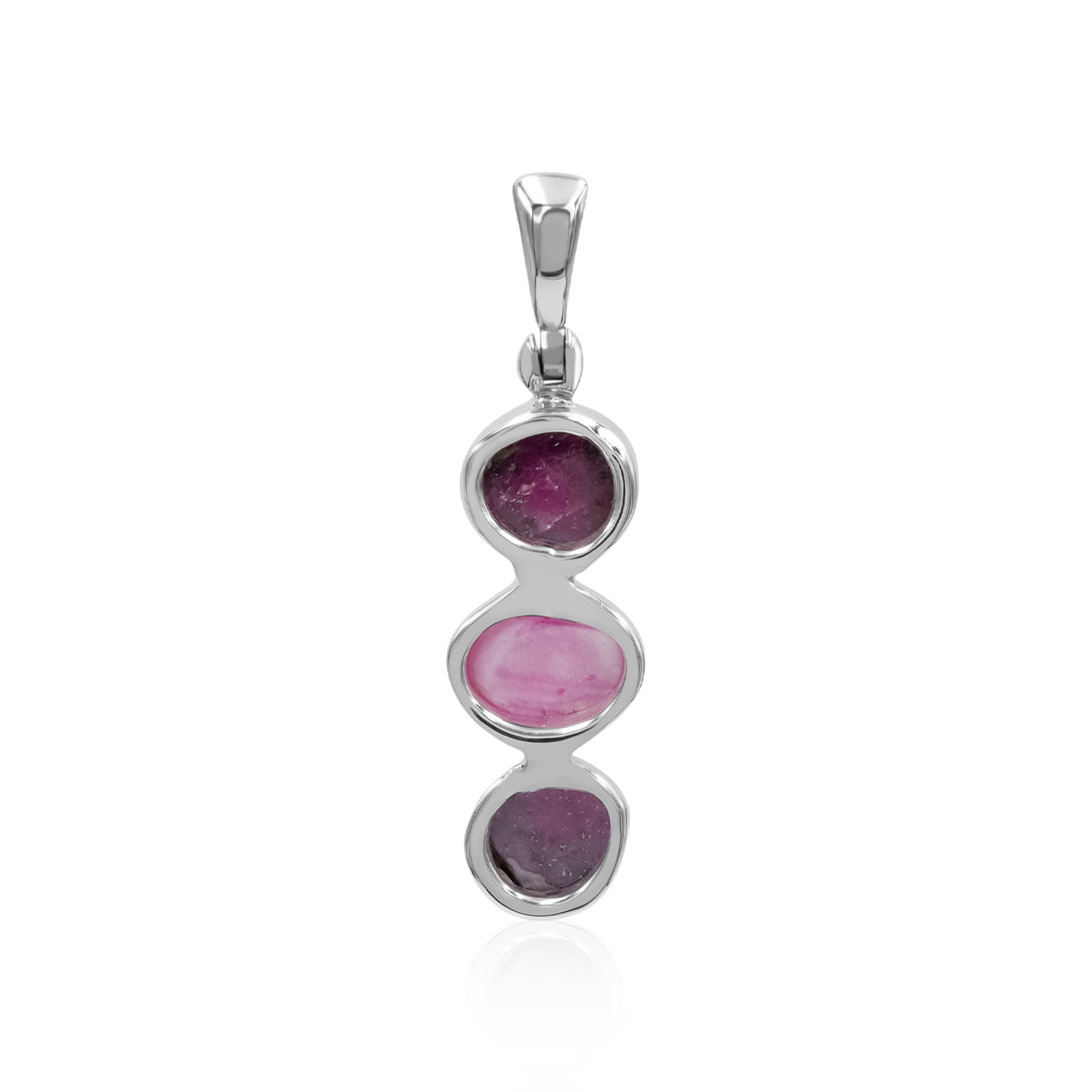 Starborn Ruby with Star Ruby Pendant in Fine Sterling Silver