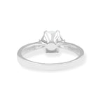 Starborn Faceted Rainbow Moonstone Ring in Sterling Silver
