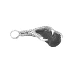 Starborn Gemstone Eagle Claw Pendant in Sterling Silver