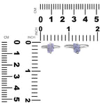 Starborn Purple Scapolite Prong Setting Ring in Sterling Silver