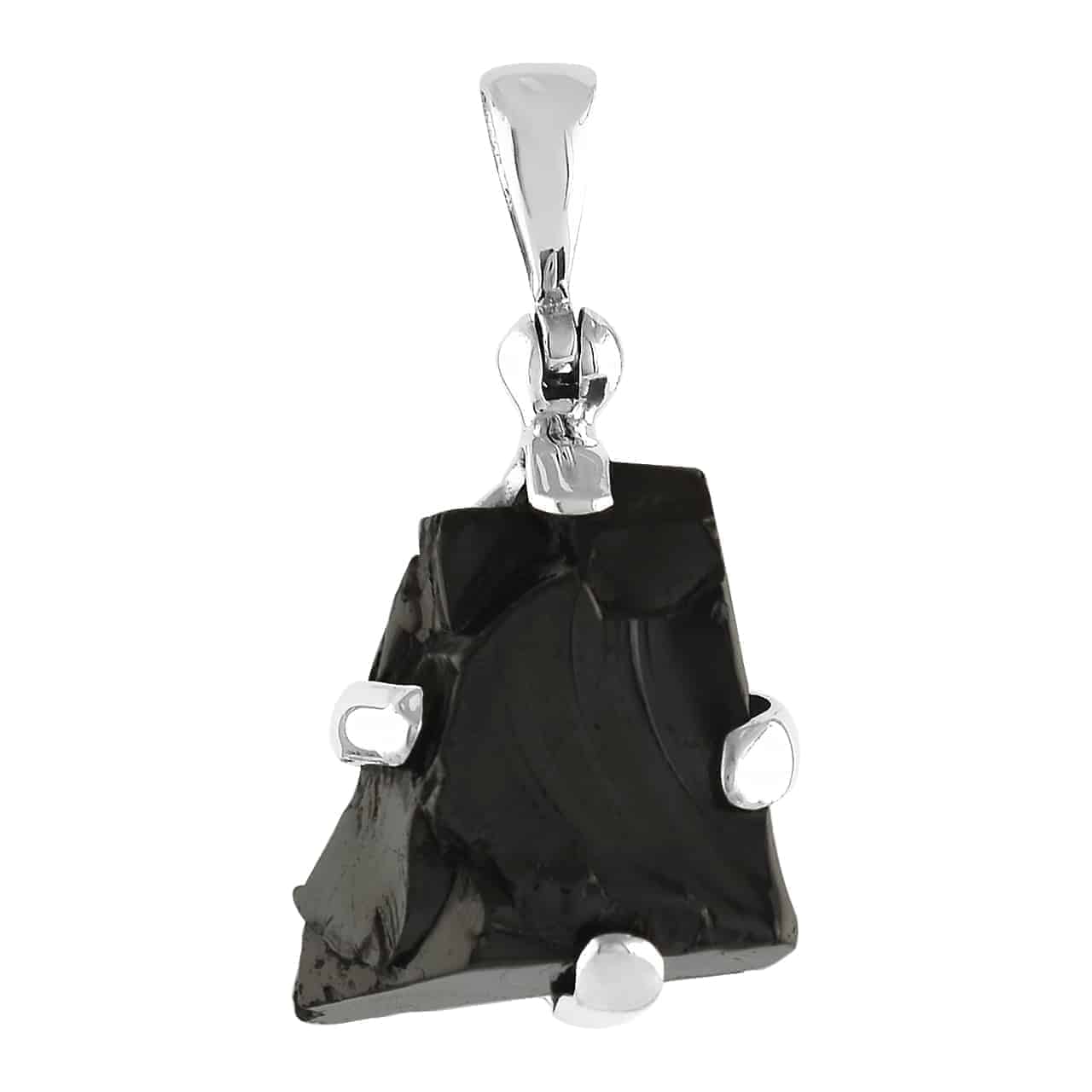 Starborn Elite Shungite Pendant in Sterling Silver