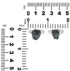 Starborn Elite Shungite Prong Set Ring in Sterling Silver