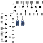 Starborn Sapphire Crystal Prong Set Pendant in Sterling Silver