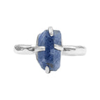 Starborn Sapphire Crystal Prong Set Ring in Sterling Silver