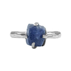 Starborn Sapphire Crystal Prong Set Ring in Sterling Silver