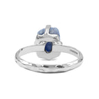 Starborn Sapphire Crystal Prong Set Ring in Sterling Silver