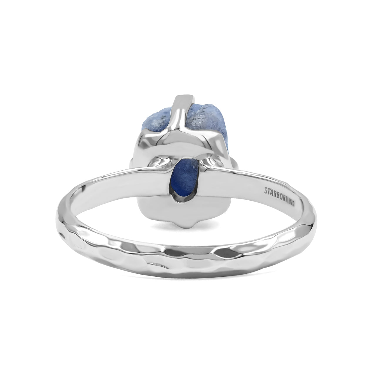 Starborn Sapphire Crystal Prong Set Ring in Sterling Silver