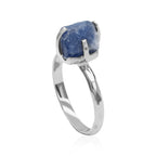 Starborn Sapphire Crystal Prong Set Ring in Sterling Silver