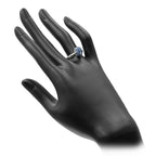 Starborn Sapphire Crystal Prong Set Ring in Sterling Silver