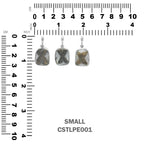 Starborn Staurolite Cross on Matrix set in Sterling Silver Pendant