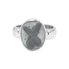 Starborn Staurolite Ring in Sterling Silver