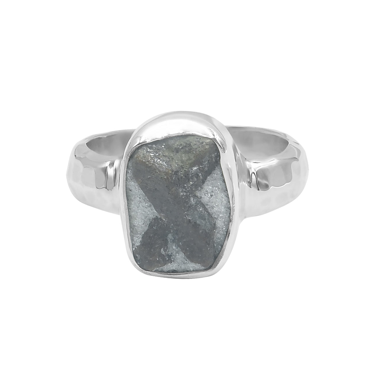 Starborn Staurolite Ring in Sterling Silver