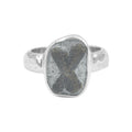 Starborn Staurolite Ring in Sterling Silver