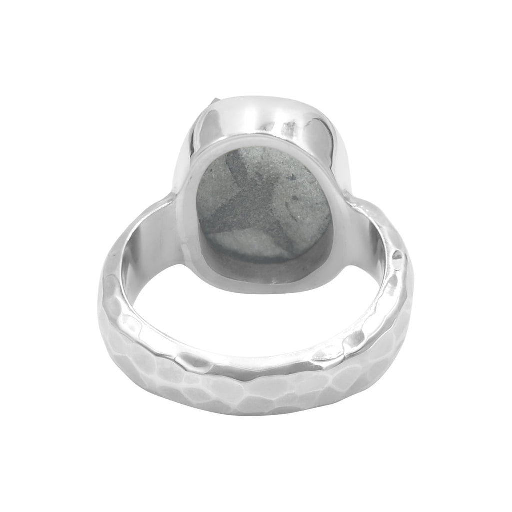 Starborn Staurolite Ring in Sterling Silver