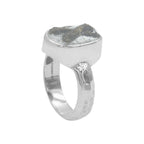 Starborn Staurolite Ring in Sterling Silver