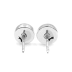 Starborn Star Sapphire Post Style Earring in Sterling Silver