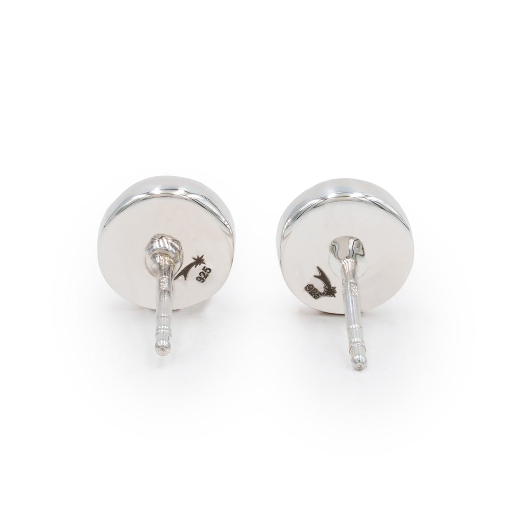 Starborn Star Sapphire Post Style Earring in Sterling Silver