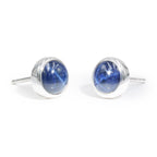 Starborn Star Sapphire Post Style Earring in Sterling Silver