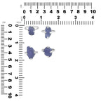 Starborn Tanzanite Prong Set Crystal Ring in Sterling Silver